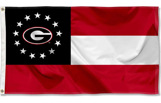 UGA 3' x 5' State Flag