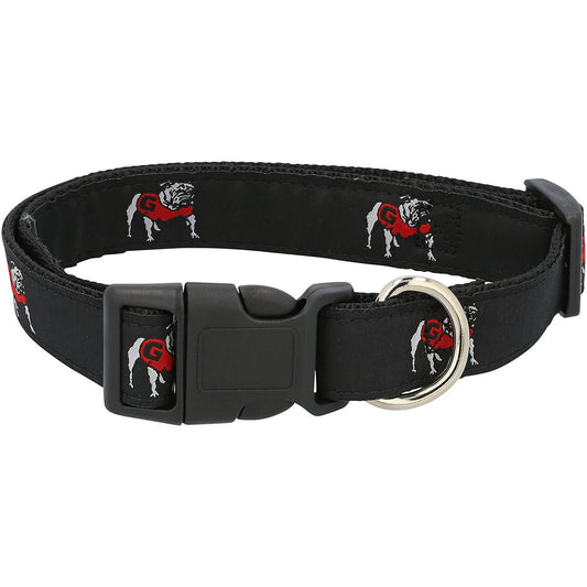 UGA "Standing Dog" Dog Collar