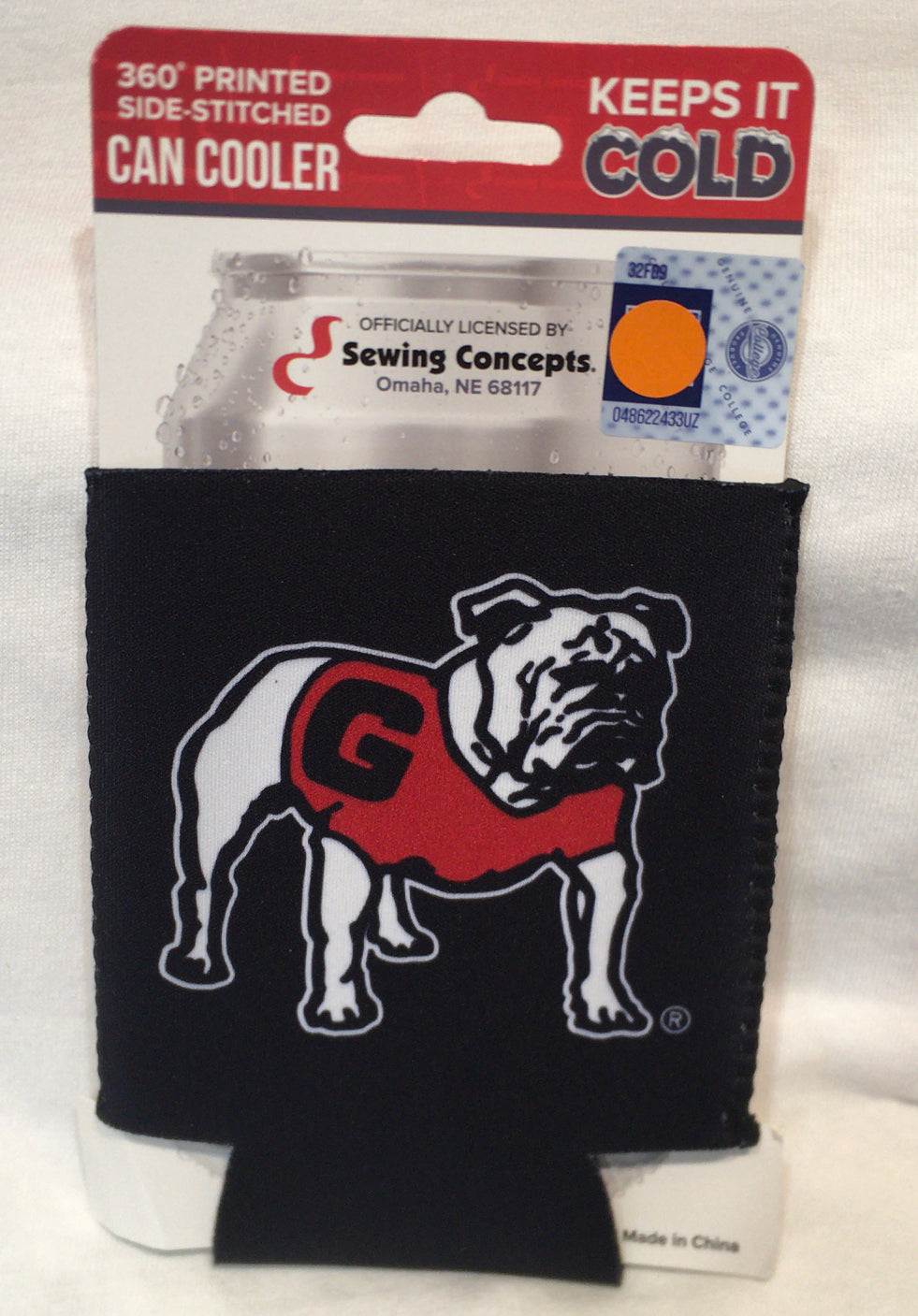 UGA Coozie Drink Cooler