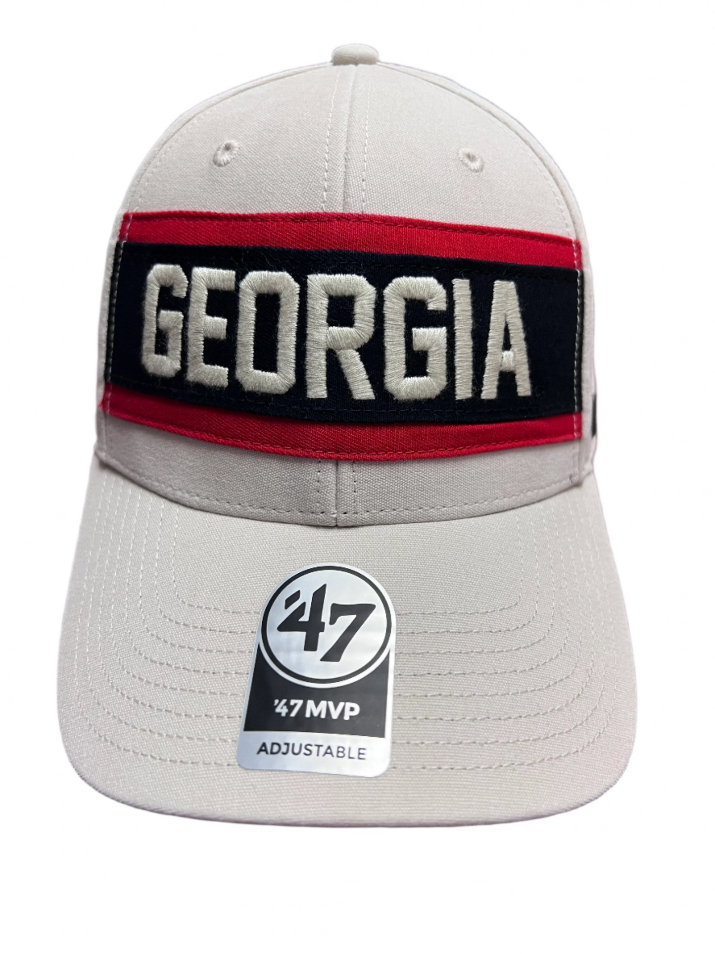 UGA '47 Brand Georgia Bone Color MVP Hat