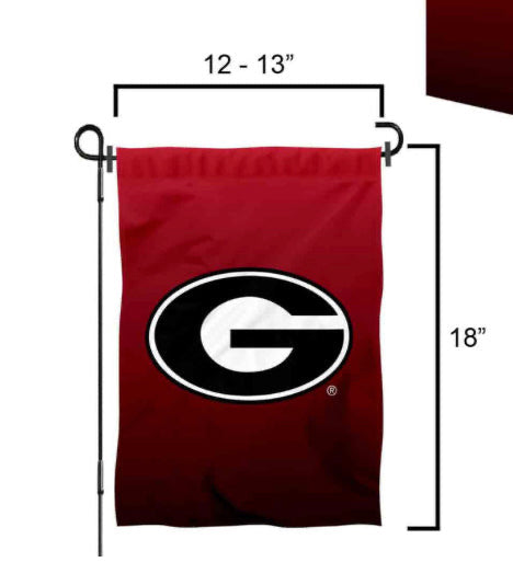 UGA Garden Flag Ombre G