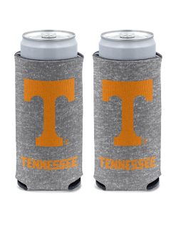 UTN Vols Slim Can Gray Coozie Drink Cooler