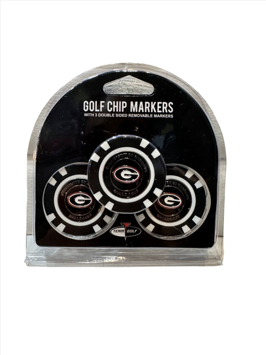 UGA Golf Ball Markers