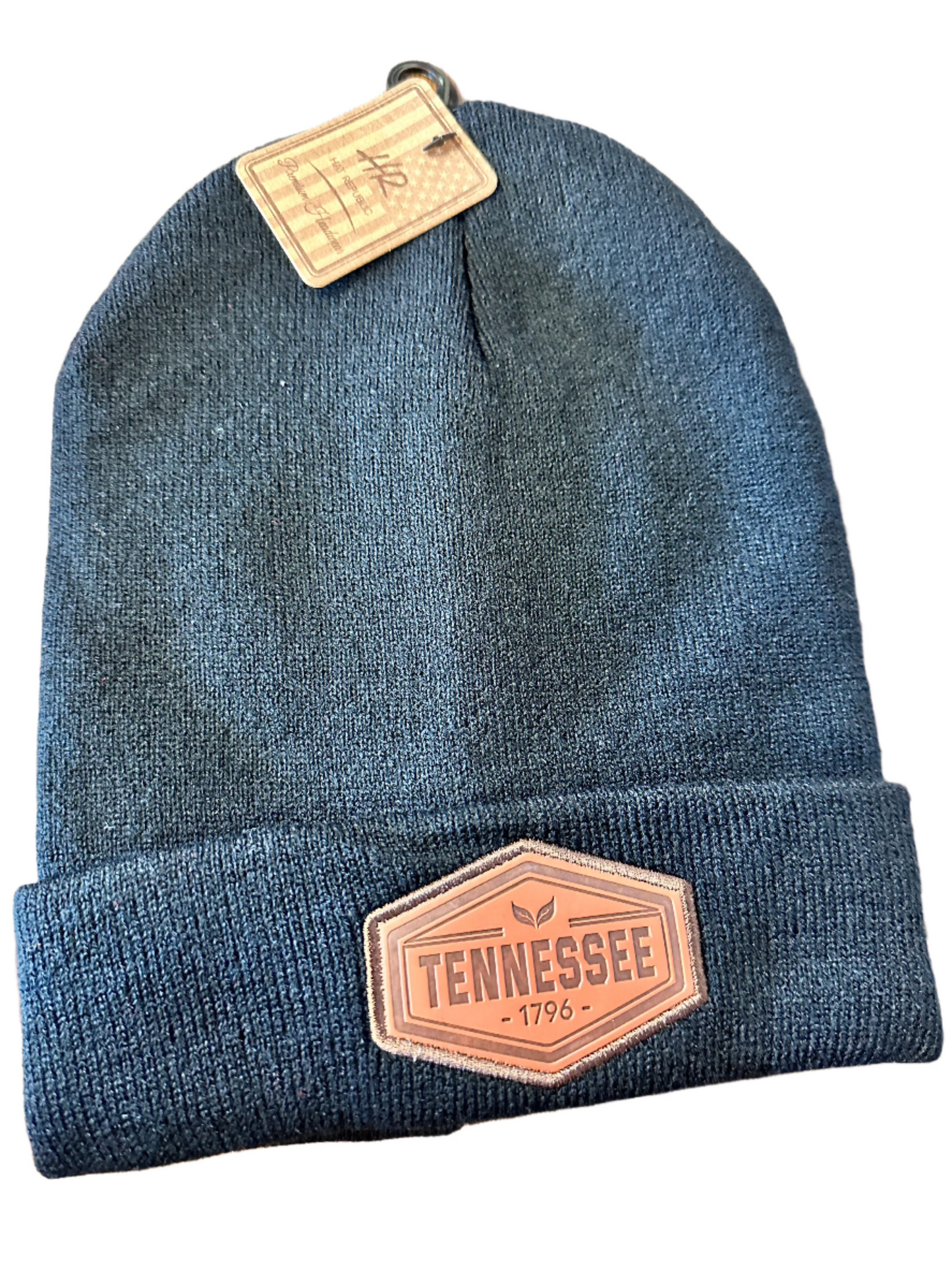 UTN Vols Beanie with Leather TENNESSEE Patch