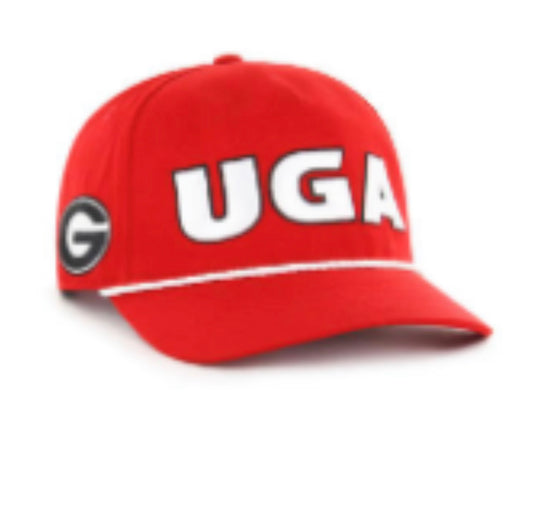 UGA '47 Brand Red Overhand Hat