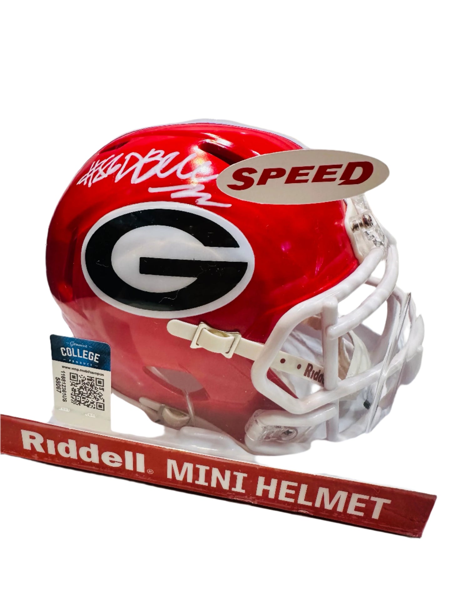 UGA Signed Dillon Bell (#86) Collectibles