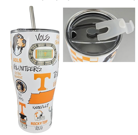 UTN Vols Tumbler Magnolia Lane