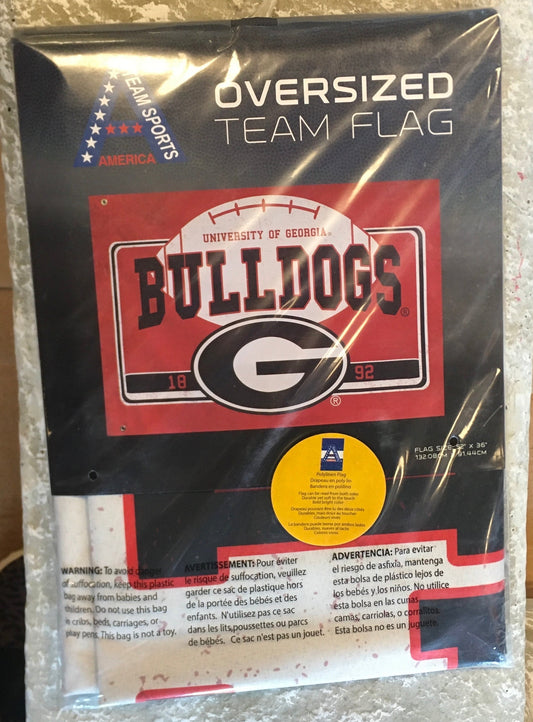 UGA 3' x 5' Bulldogs/Super G House Flag