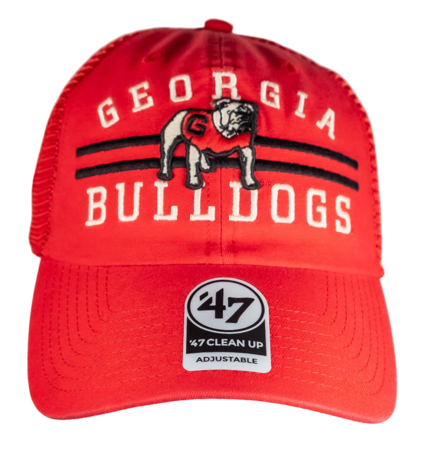 UGA '47 Brand Red Bulldogs Clean Up Hat