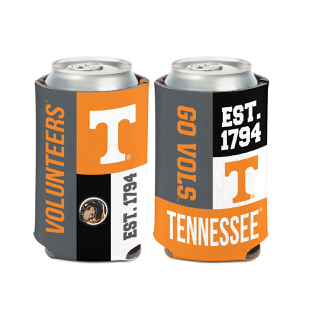 UTN Vols Colorblock Coozie Drink Cooler