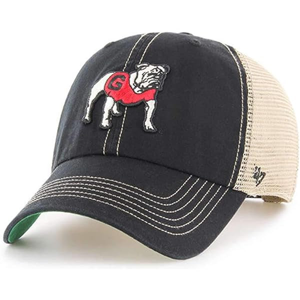 UGA 47 Brand Trucker Hat Standing Dog
