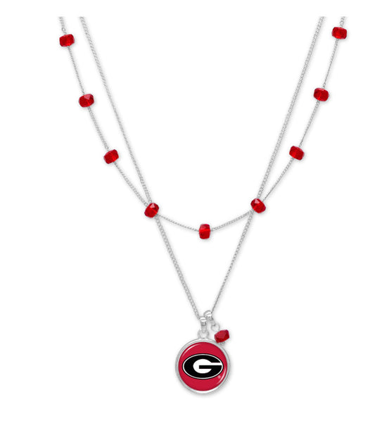 UGA Round Super G Juno Necklace