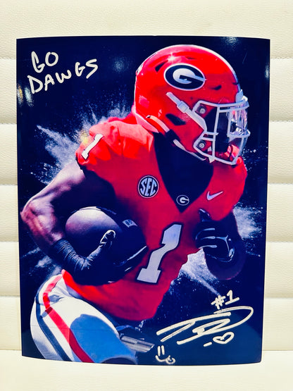 UGA Signed Trevor Etienne (#1) Collectibles