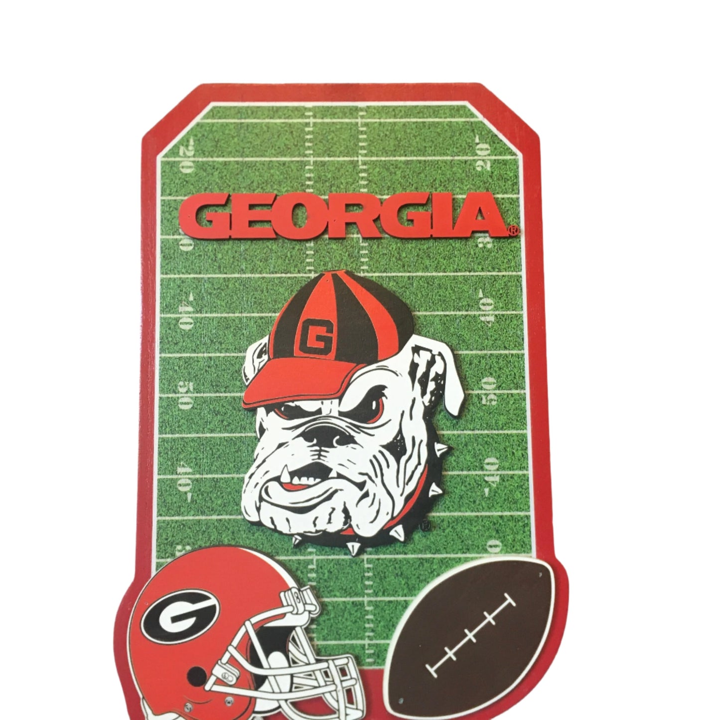 UGA Wooden Wall Sign