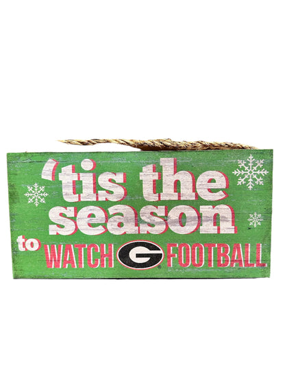 UGA Wooden Wall Sign