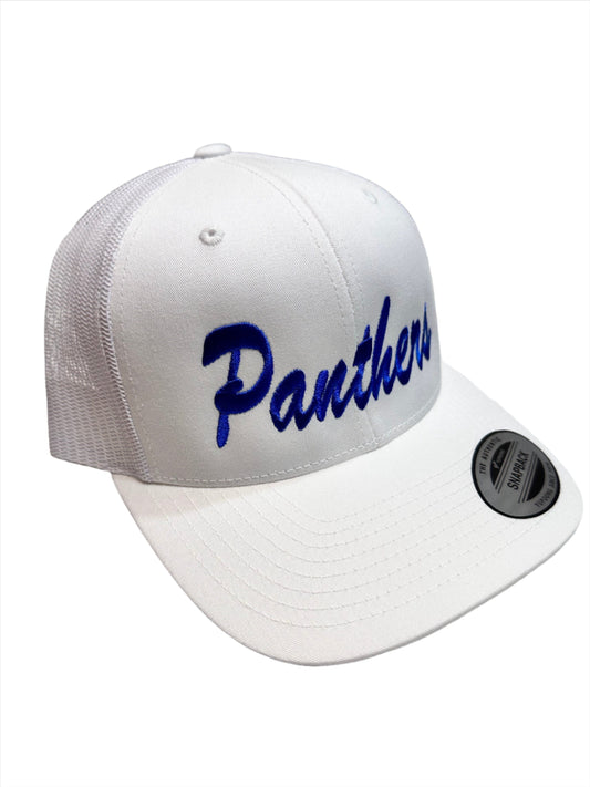 GST Panthers White Trucker Hat