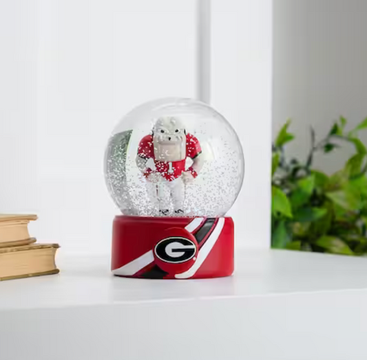 UGA Snow Globe