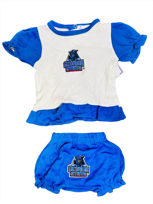 GST Panthers Toddler T Shirt & Bloomer Set