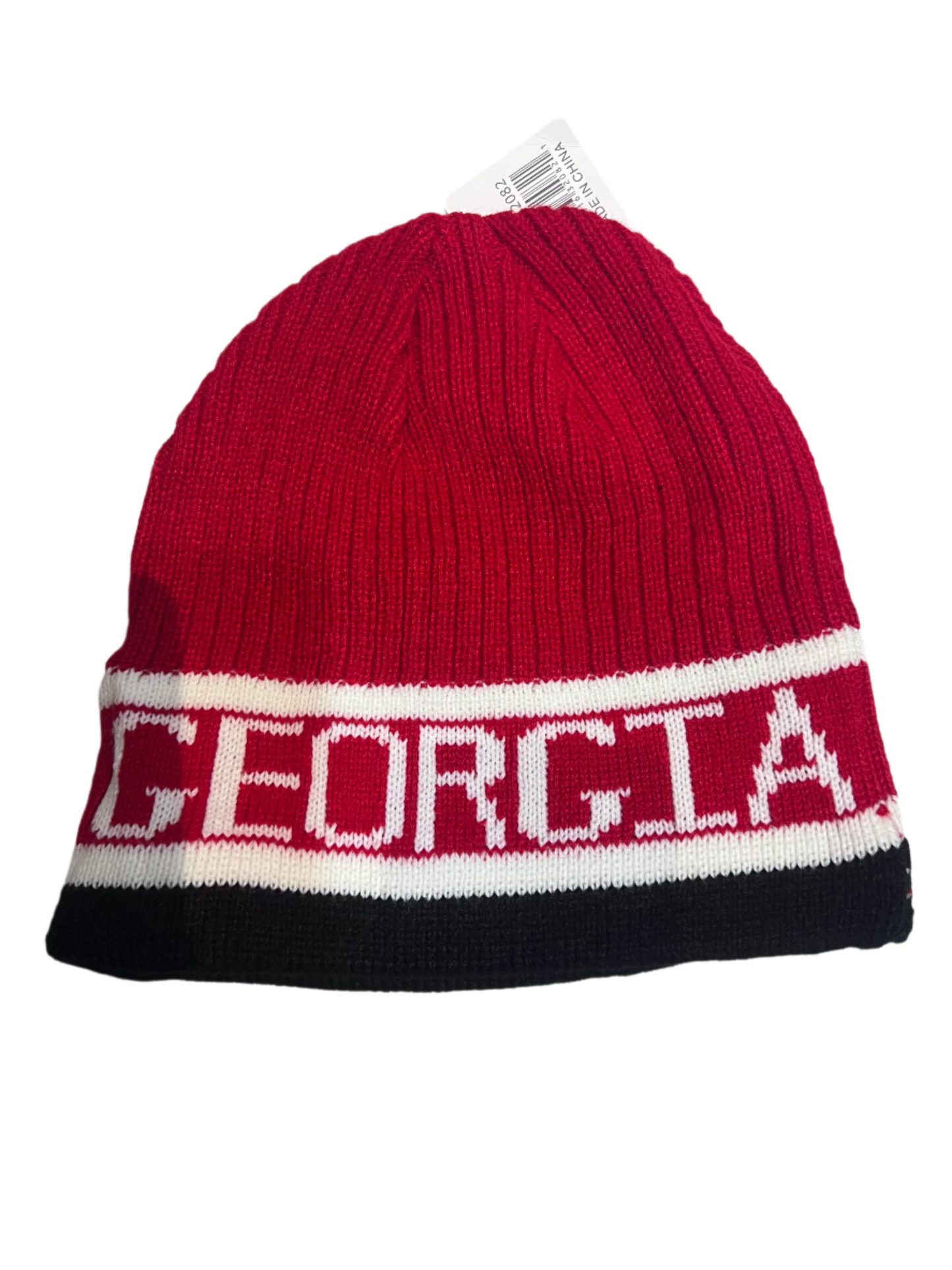 UGA Beanie GEORGIA No Pom