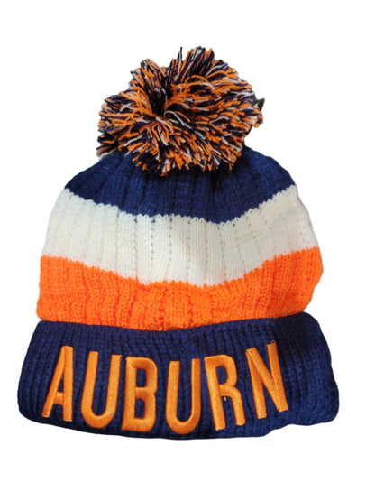 AUB Auburn Beanie with Pom