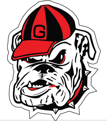 UGA Old Dog Decal