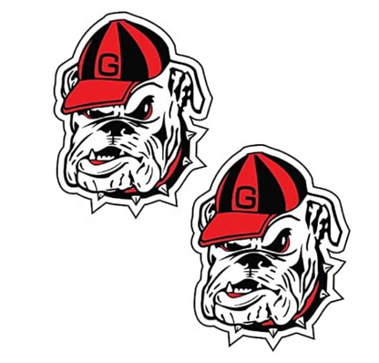 UGA Old Dog Decal