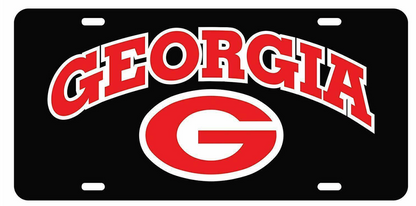 UGA License Plate Arch Georgia/ G