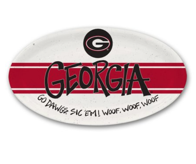 UGA Platter Small Oval