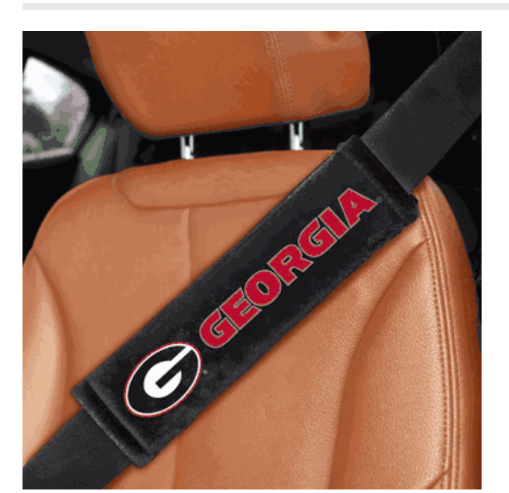 UGA Seatbelt Pads