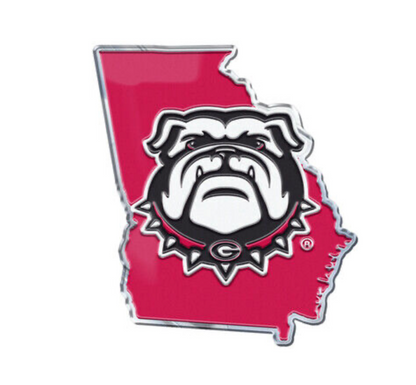 UGA Metal Auto Emblem