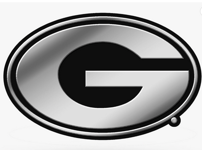 UGA Metal Auto Emblem