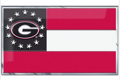 UGA Metal Auto Emblem