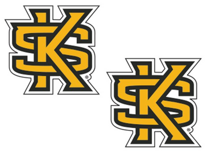 KSU Interlock Logo Decal