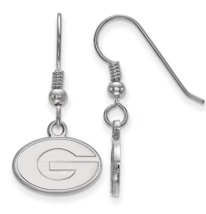 UGA 14k Gold & Sterling Silver Super G Earrings