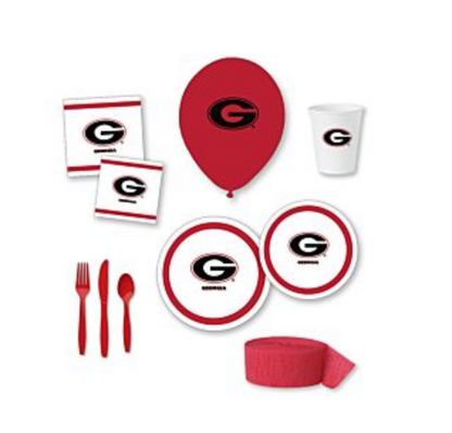 UGA Plates - Party, Tailgate, Graduation.