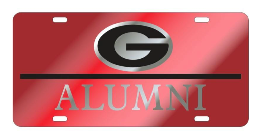 UGA License Plate Alumni