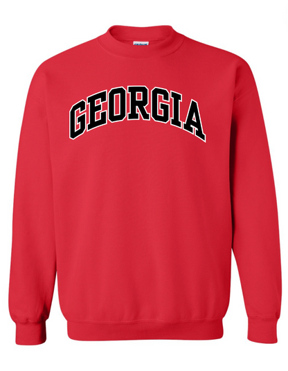 UGA Arch Crewneck Sweatshirt