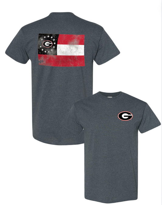 UGA T-shirt State Flag
