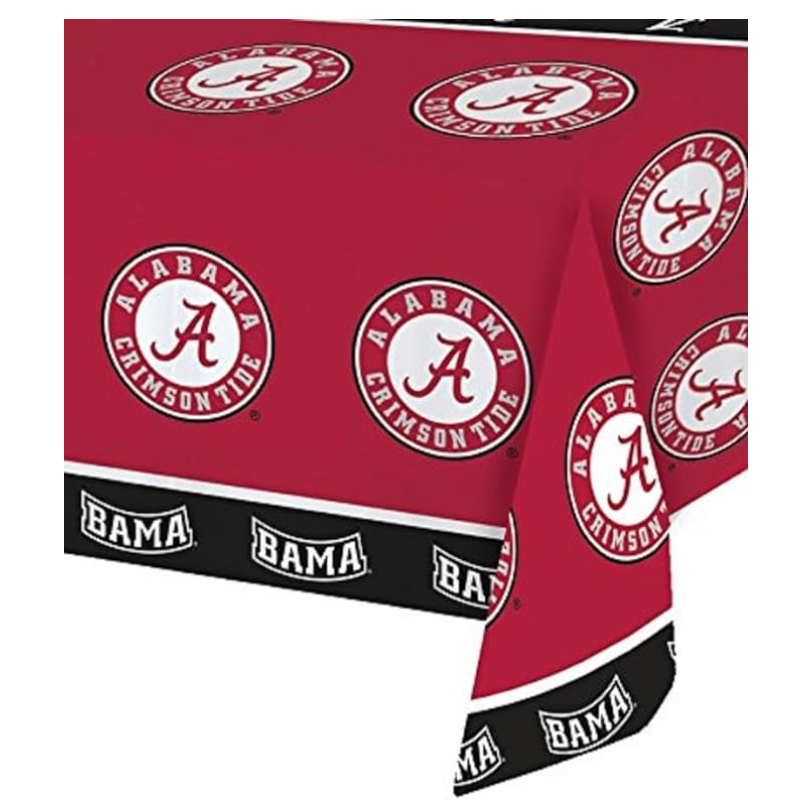 AL Tailgating Napkins, Plates & Table Cover