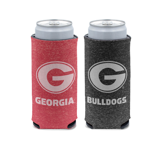 UGA Slim Can Coozie Drink Cooler