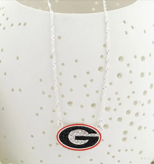 UGA Crystal Super G Necklace