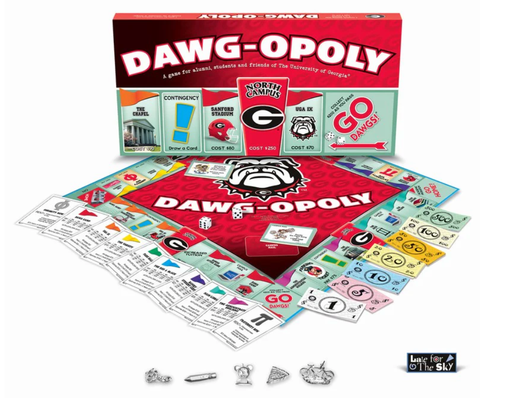 UGA DAWGOPOLY MONOPOLY BOARD GAME