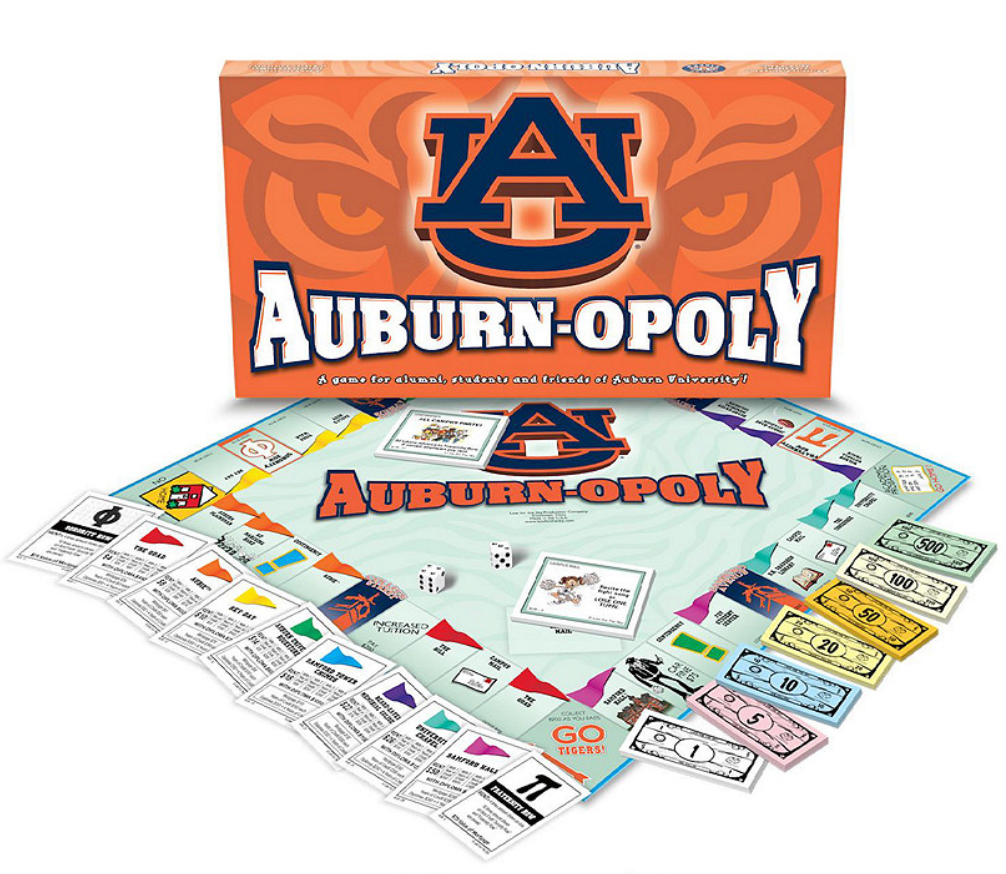 AUB Auburn-Opoly Monopoly Board Game