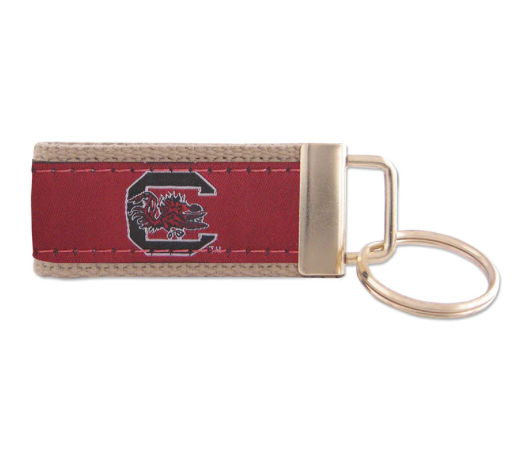 USC Gamecock Keychain Ribbon