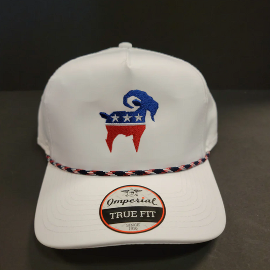 SALTYMF American Party Goat Rope Hat