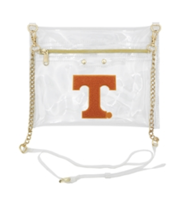 UTN Vols Clear Stadium Bag Chenille T