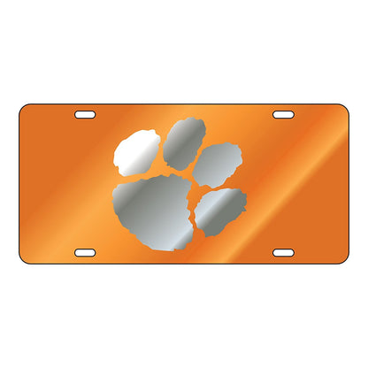 CLE Paw Print License Plate