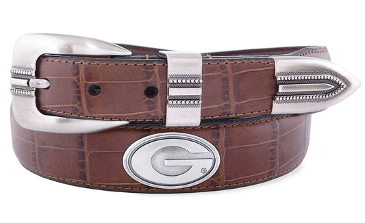 UGA Leather Super G Belt