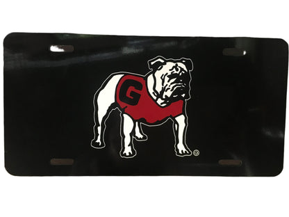 UGA License Plate Thin Metal