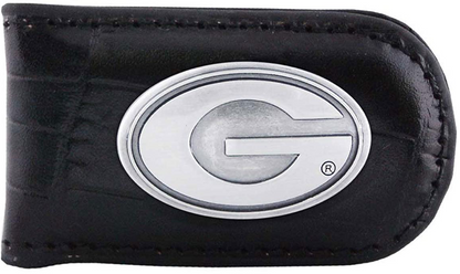 UGA Money Clip Leather